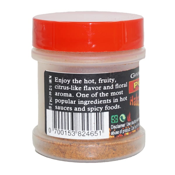 Habanero Pepper Powder in a Jar